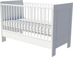  Zora Uno ifjúsági ággyá alakítható kiságy 140×70 cm - Fehér