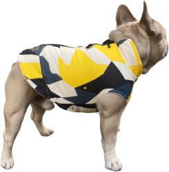  Free Dogs bélelt kutyakabát, sárga, 3XL-es (angol bulldog méret)