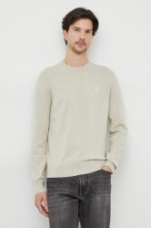 BOSS Orange BOSS pulóver kasmír keverékből BOSS CASUAL könnyű, zöld, 50471343 - zöld XL