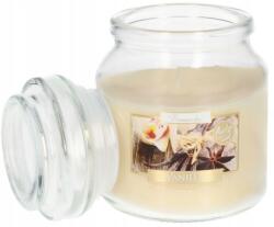 Kotarbau Lumânare Parfumată Mică în Sticlă Cu Capac 28 H - Vanilie (m033)