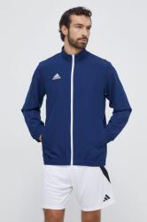 Adidas edzős pulóver Entrada 22 Presentation sötétkék, nyomott mintás, HB0571 - sötétkék S
