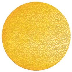 DURABLE Padlójelölő matrica, 100 mm, DURABLE Pont , sárga (170404)