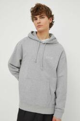 Levi's pamut melegítőfelső szürke, férfi, melange, kapucnis - szürke S - answear - 21 990 Ft