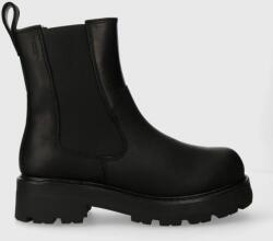 Vagabond Shoemakers magasszárú cipő velúrból COSMO 2.0 fekete, női, téliesített, platformos, 5459.309. 21 - fekete Női 37