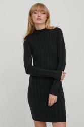 Abercrombie & Fitch ruha fekete, mini, testhezálló - fekete M - answear - 18 585 Ft