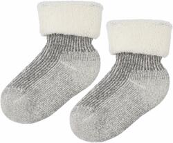 Vlnka Gyerek Merinó gyapjú zokni "froté" - fehér gyermek méretek 32-34