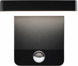 Mantra COOPER Outdoor WALL LIGHT LED W/SENSOR 20W 3000K BLACK (8477)