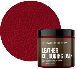  Leather Expert - Bőrszínező Balzsam Természetes Bőrre 250ml Piros
