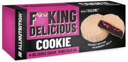 ALLNUTRITION F**king Delicious Cookie földimogyoróvaj/málnazselé 128 g