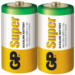 GP Batteries LR14 GP14A-S2 Super alkáli baby elem fóliás
