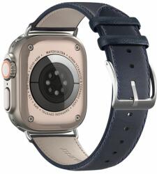 DUX DUCIS YS - bőrszíj Apple Watch 42/44/45/49mm kék