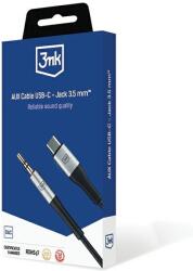 3mk Protection kábel AUX USB-C - 3, 5 mm-es csatlakozó 1m