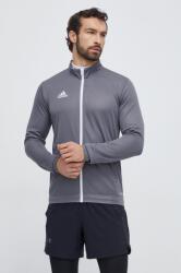 Adidas edzős pulóver Entrada 22 szürke, nyomott mintás, H57522 - szürke L