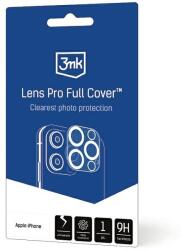 3mk Lens Pro Full Cover iPhone 12 Pro Max edzett üveg kameralencséhez rögzítőkerettel 1db