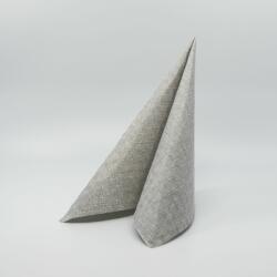 Okay Punta Punta szalvéta 38x38 cm 40 lap/csomag Net Stone - szürke
