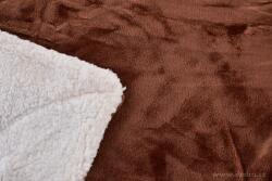 Dedra ROYAL Lagoon Velvet Kétrétegű luxus takaró pléd 150x200 cm - Barna (FC37704)