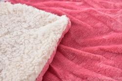 Dedra ROYAL Lagoon Velvet Kétrétegű luxus takaró pléd 150x200 cm - Rózsaszín (FC37697)