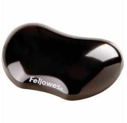 Fellowes Csuklótámasz, mini, géltöltésű, Fellowes® Crystal Gel, fekete (9112301) - irodaitermekek