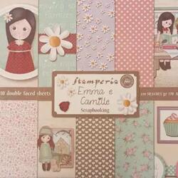 Stamperia Scrapbook papírkészlet - Emma e Camille 10 lap (sbbl16)