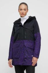 Colourwear rövid kabát Gritty lila - lila M