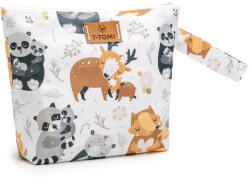 T-TOMI prémium babakocsira rögzíthető táska, nagy, állatok