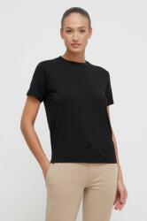 Boss t-shirt női, fekete - fekete S - answear - 23 990 Ft