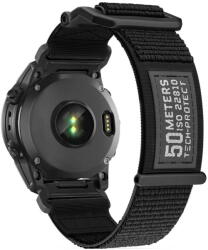 Tech-protect Curea material textil Tech-Protect Scout compatibila cu Garmin Fenix 3/5X/3HR/5X Plus/6X/6X Pro/7X Black (9319456605556)