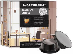 La Capsuleria Sambuca Coffee, 128 capsule compatibile Lavazza a Modo Mio , La Capsuleria (CA11-128)