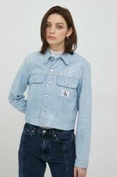 Calvin Klein Jeans farmerdzseki női, átmeneti - kék S - answear - 75 990 Ft
