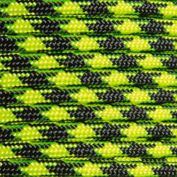 Paracord 350 zsinór fluor zöld camo (PRC-350-015)