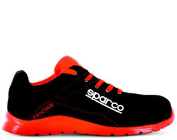 Sparco Practice Munkavédelmi Cipő S1p Fekete-piros