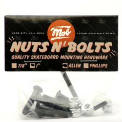 Mob Skateboards Nuts n’ Bolts gördeszka csavarkészlet (imbusz, 1″) (2829NB)