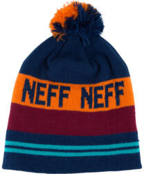  Neff Classic kötött pompom sapka (maroon/navy) (NF00017 MRNV)
