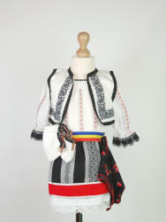 Ie Traditionala Costum Traditional Fetite Bianca 2