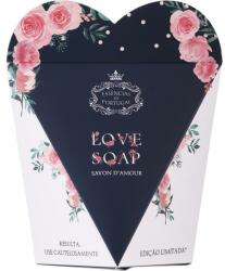 Essencias De Portugal Săpun natural Inimă în cutie cadou - Essencias De Portugal Love Soap Inside Of Limited Rose Edition 150 g