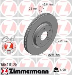 ZIMMERMANN Disc frana ZIMMERMANN 380.2111. 20 - piesa-auto