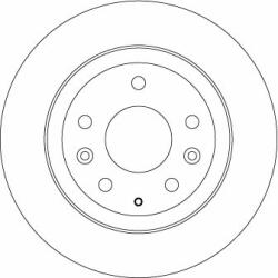 TRW Disc frana TRW DF6807 - piesa-auto