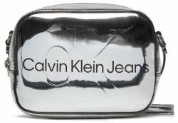 Calvin Klein Táska Sculpted Camera Bag18 Mono S K60K611858 Ezüst (Sculpted Camera Bag18 Mono S K60K611858)