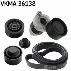 SKF Set curea transmisie cu caneluri SKF VKMA 36138 - centralcar