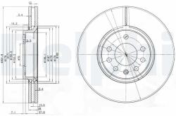 DELPHI Tarcza Ham. Opel Vectra C 02-