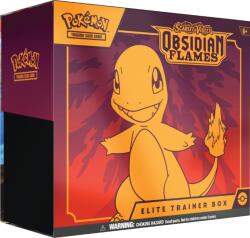 Pokémon TCG: Scarlet and Violet: Obsidian Flames, ETB Elite Trainer Box, joc de carti