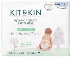Kit & Kin Eco Hipoalergenic 4 9-14 kg 34 buc