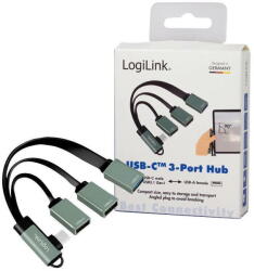 LogiLink Hub USB Logilink 3-Port, 2xUSB2.0AF + 1xUSB3.0AF (UA0361)