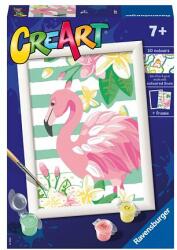 Ravensburger CreArt Pink Flamingo (20187) Carte de colorat