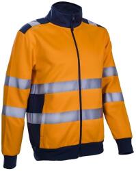 Coverguard Gokkan cipzáras jól láthatósági pulóver (5GOK17000L)