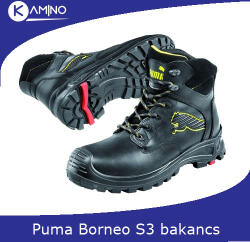 PUMA Borneo S3 munkavédelmi védőbakancs (PUM-630411-47 S3)