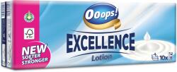 Ooops! Excellence Lotion illatosított papír zsebkendő 4 rétegű 10 x 8 db