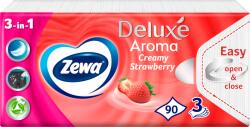 Zewa Deluxe Strawberry illatosított papír zsebkendő 3 rétegű 90 db