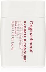 Original & Mineral Hydrate & Conquer sampon hidratant pentru par uscat, deteriorat si tratat chimic 50 ml