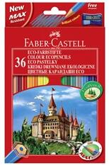 Faber-Castell 120136 36db-os vegyes színű színes ceruza készlet (P3033-1700)